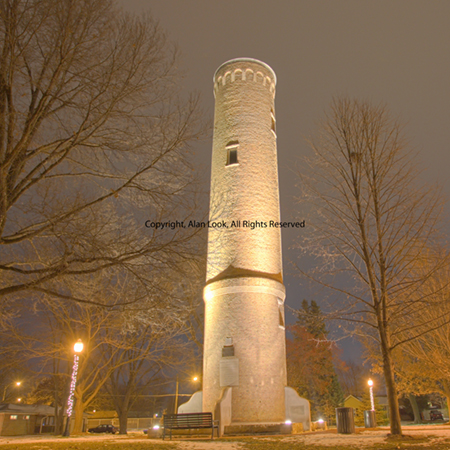 historic normal water tower image